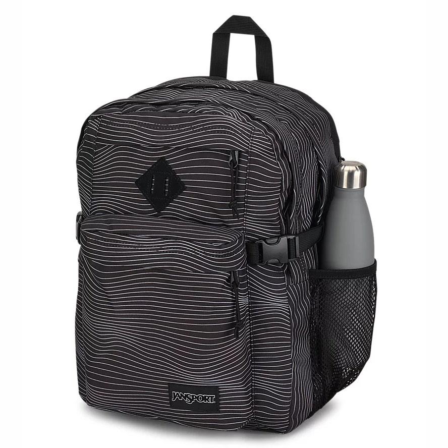 Sac à Dos Scolaire JanSport Main Campus Noir | XUC-74862580